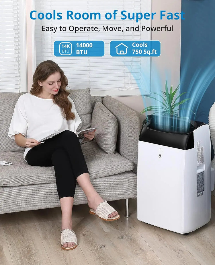 Adoolla 14000 BTU Portable Air Conditioners - ElectronAge