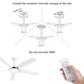 Universal Ceiling Fan Lamp Remote Control Kit AC 110-240V Timing Control Switch Adjusted Wind Speed Transmitter Receiver
