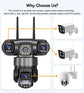 V380 Pro WiFi IP Camera Outdoor 12MP - ElectronAge