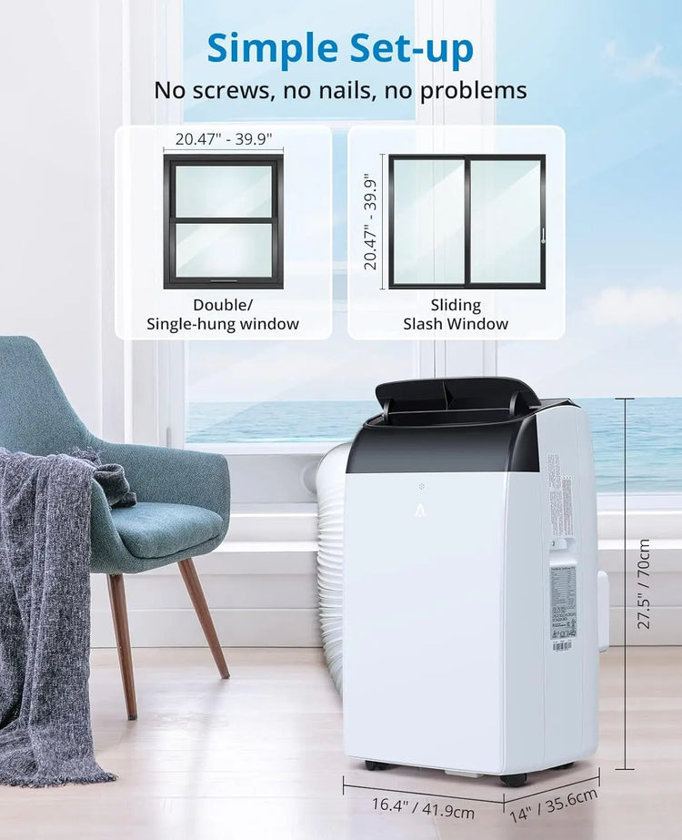 Adoolla 14000 BTU Portable Air Conditioners - ElectronAge