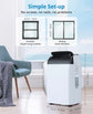 Adoolla 14000 BTU Portable Air Conditioners - ElectronAge