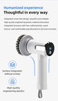 4-in-1 Electric Cleaning Brush IPX7 Waterproof Multi-Functional Wireless Handle Rechargeable Portable Brush For Bathroom Kitchen