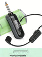 2.4G Wireless Professional Neckband Headset Microphone One to Two Wireless Headset Business Laptop Conference Microphone