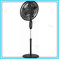 18 inch Oscillating Pedestal Fan with Remote, LED Display, 5 Speeds & 7-Hour Timer