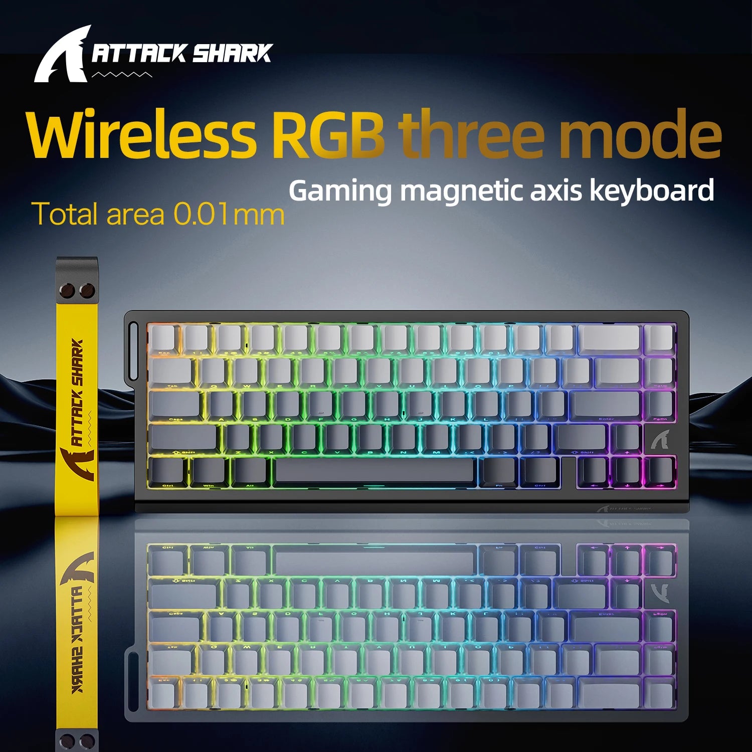 X68HE ATTACK SHARK Magnetic Gaming Keyboard - ElectronAge