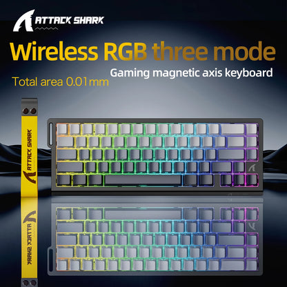 X68HE ATTACK SHARK Magnetic Gaming Keyboard - ElectronAge