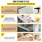SucceBuy Transparent Desk Cover Protector