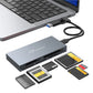6 in 1 CFexpress Type B/CF/XD/MS/SD/TF All In One Card Reader 10Gbps Multi Memory Card Reader with Cable for Windows XP  OS