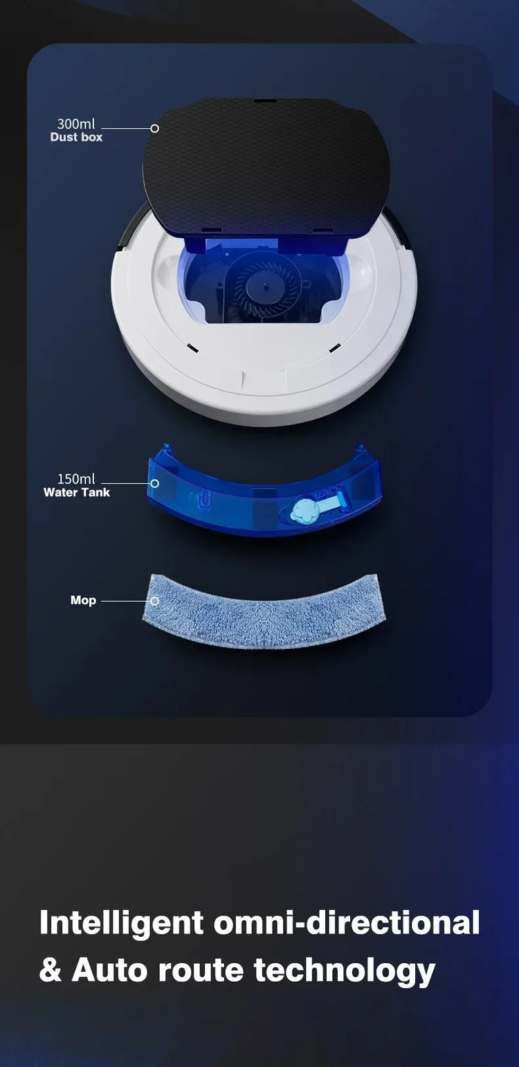 Intelligent Sweeping Robot Large Water Tank - ElectronAge