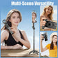 4-in-1 Magnetic Tripod Selfie Stick with Wireless Remote, Extendable Phone Stand for Photos/Live Streaming/Travel