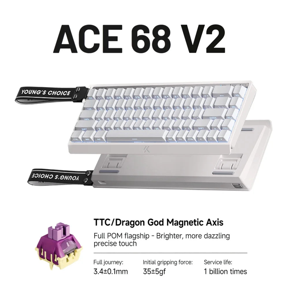 MCHOSE ACE68 V2 gaming keyboard - ElectronAge