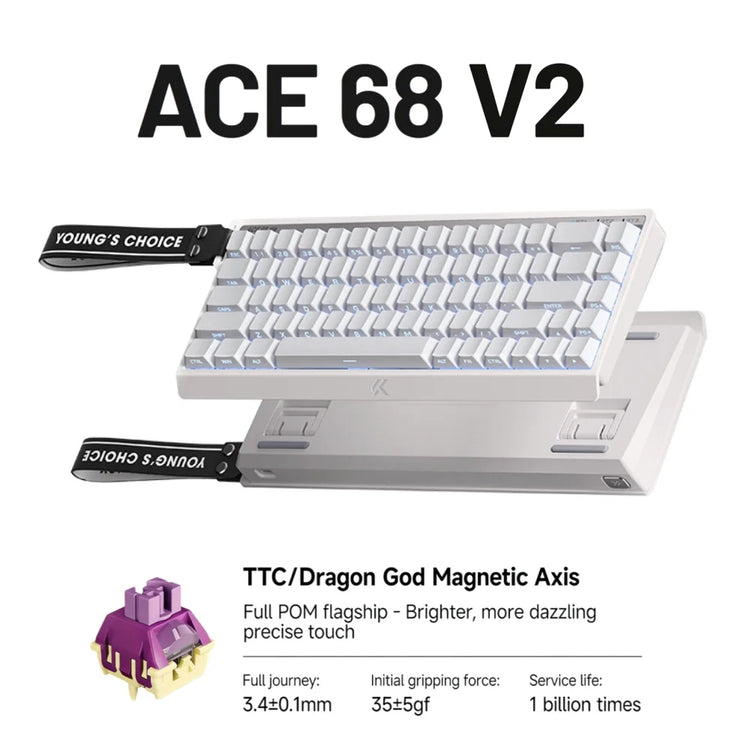 MCHOSE ACE68 V2 gaming keyboard - ElectronAge