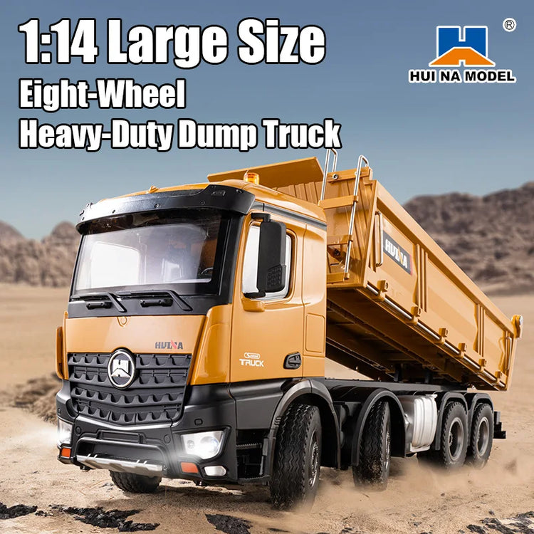 JIKEFUN HUINA 1536 1:14 Large Dump Truck - ElectronAge