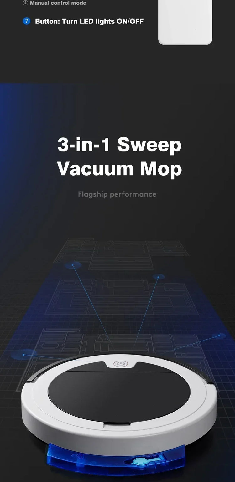 Intelligent Sweeping Robot Large Water Tank - ElectronAge