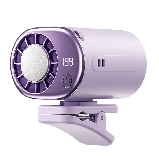 2026 Portable Mini Outdoor Refrigeration Clip Fan 4000mAh
