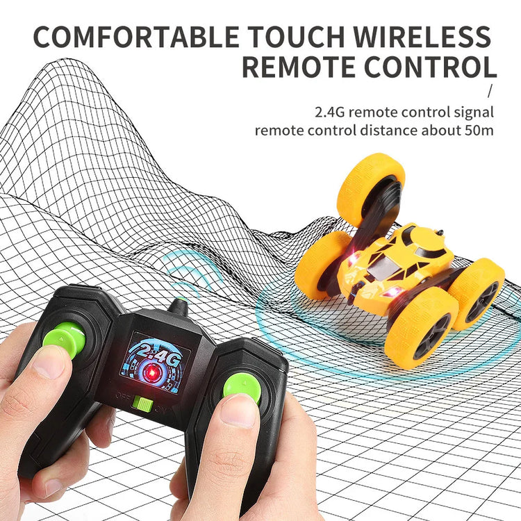 360-degree flipping double-sided stunt car - ElectronAge