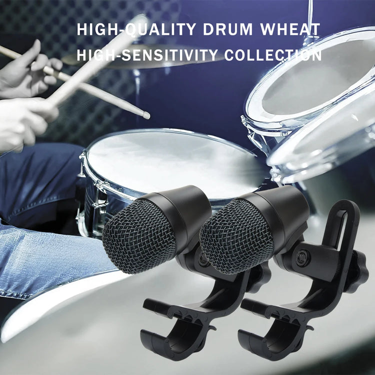 NILUNWEI E904 Military Drum Heart-Shaped Dynamic Microphone - ElectronAge