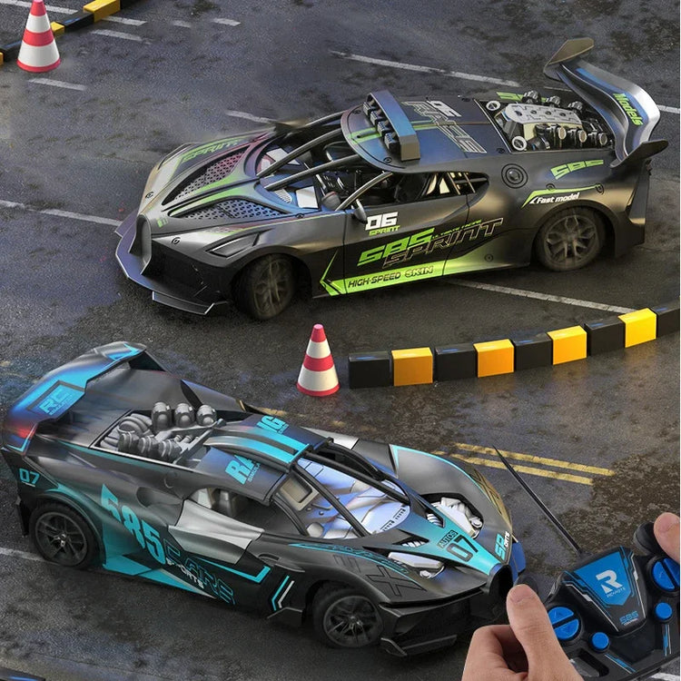 Rc Car 4Ch High-Speed Remote Control Drift Racing Car - ElectronAge