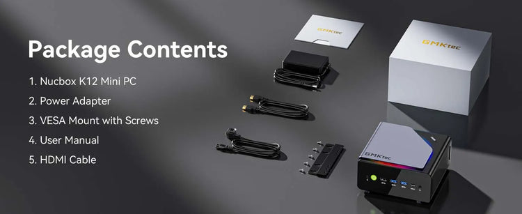 GMKtec NcuBox K12 MINI PC Ryzen 7 - ElectronAge