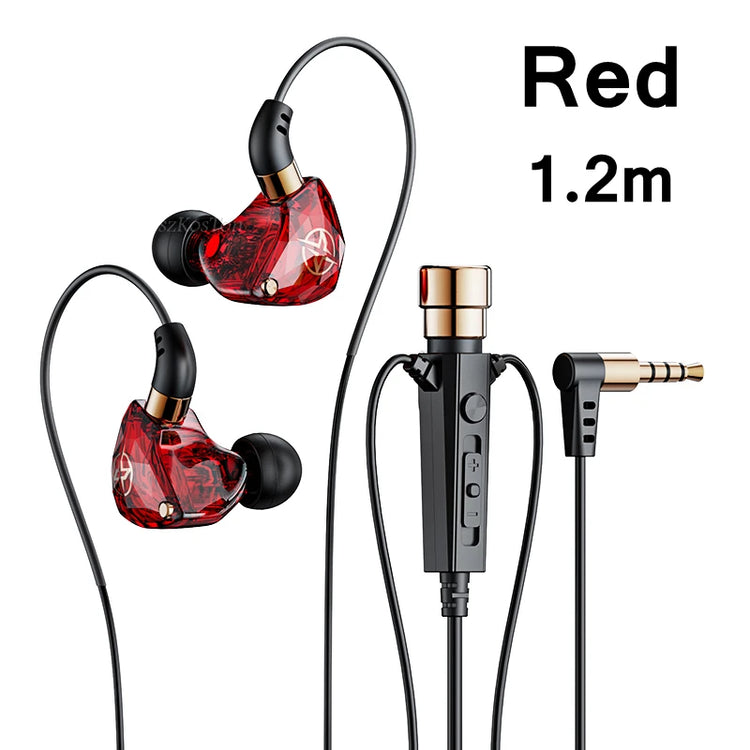 SZKOSTON Wired HiFi Headphones with Mini Condenser Microphone - ElectronAge