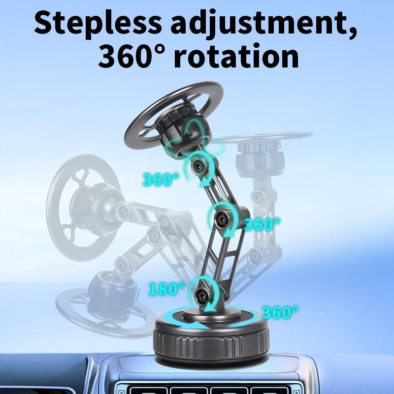 360° Adjustable Vacuum Magnetic Phone Holder - ElectronAge