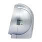 QHK059ALH Oval Non Ticking Bedroom Alarm Clock - ElectronAge