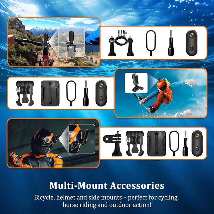4K Mini Magnetic Action Camera - ElectronAge