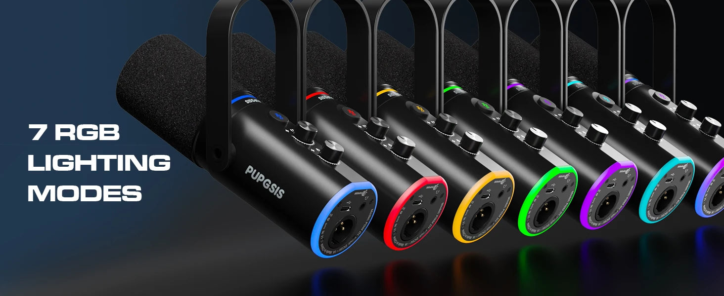 XLR/USB Gaming Microphone Kit: Dynamic PC Mic - ElectronAge
