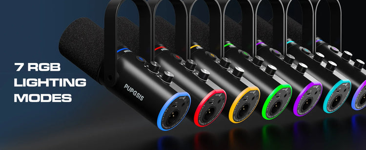 XLR/USB Gaming Microphone Kit: Dynamic PC Mic - ElectronAge