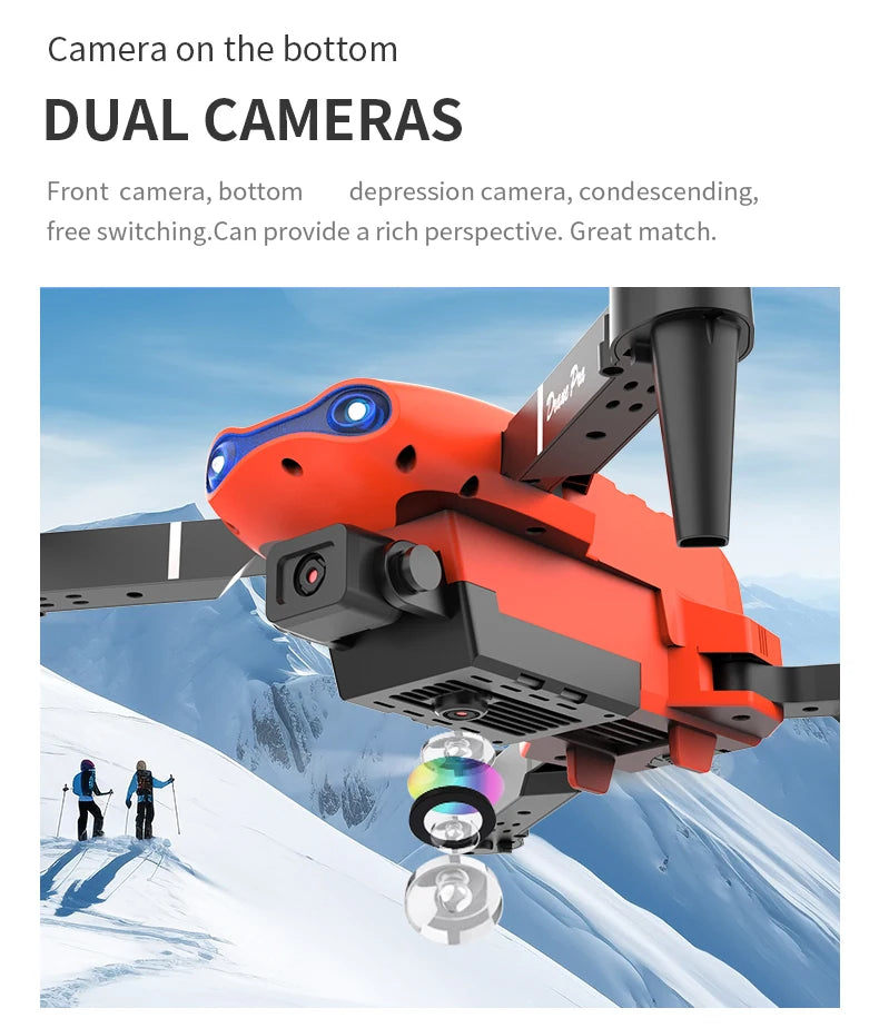 E99 PRO Drone with Flash Professional HD Dual Camera - ElectronAge