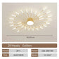 AuroraRealm Creative Fan Shaped LED Ceiling Lamp