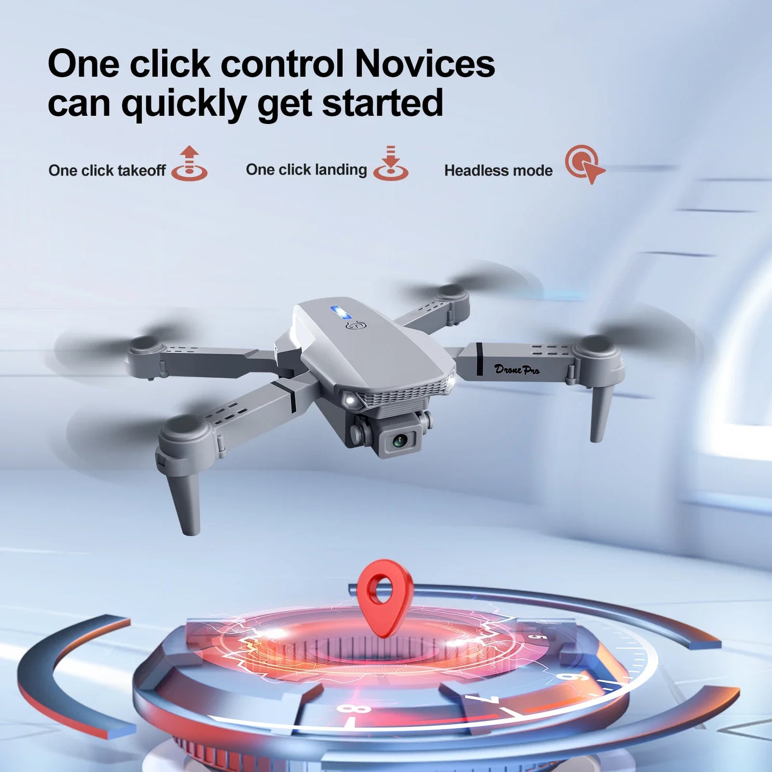 BOALZETD E88PRO Drone - ElectronAge