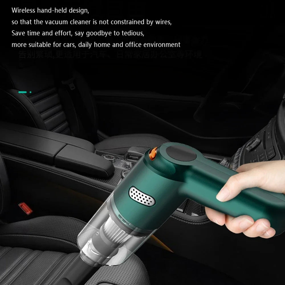 Vacuum Cleaner Handheld 10000Pa Large Suction Car Vacuum - ElectronAge