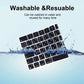 Ukraine version Silicone Keyboard Protector Cover Waterproof Dustproof Skin for MacBook M5 M4 M3 M2A3113 A3240 A3241 A3401 A3112