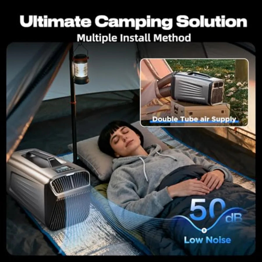 5200BTU Portable Camping Air Conditioner for Tent - ElectronAge