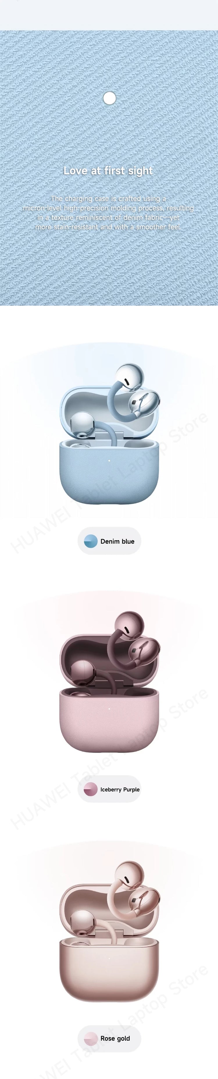 Genuine HUAWEI FreeClip 2 Wireless Earbuds - ElectronAge