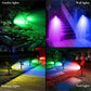 2PC Solar landscape spotlight Solar garden spotlight For Outside intelligent light control lP44 Waterproof solarpanels