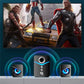 USB Computer LED Speakers System Subwoofer Stereo Bass Control for Desktop Laptop PC Portable Loud Speaker