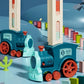 Automatic Domino Train Car Electric Domino Blocks Laying Machine STEM Educational Learning Toys Birthday Gift for Kids Boy Girl