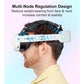 TRANSNOVO For Oculus Quest 3/3S Head Strap VR Accessory for Meta Quest 3/3S One-Button Retractable Lightweight Elite Strap