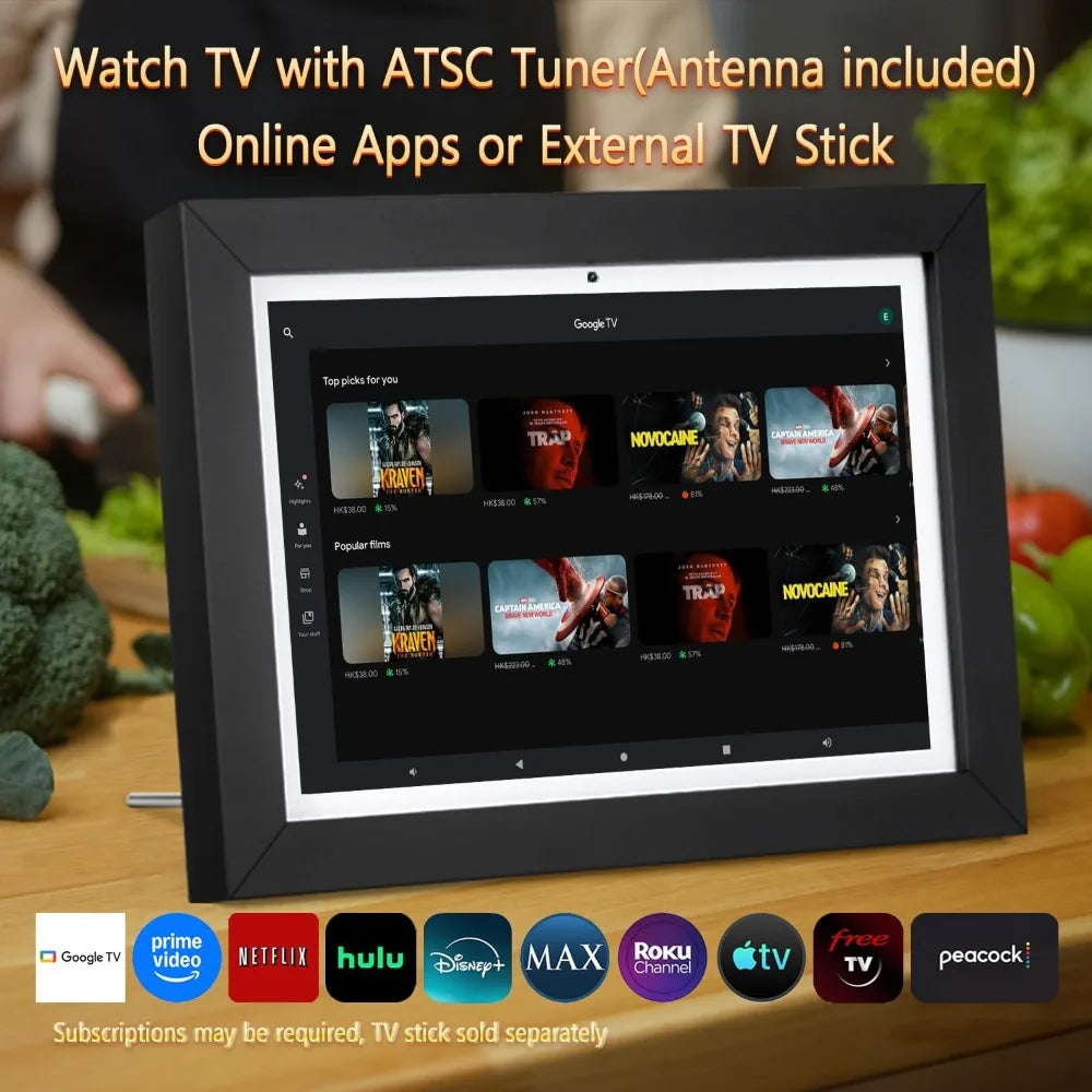 XMSJ 10.1 inch Small Smart Kitchen TV - ElectronAge