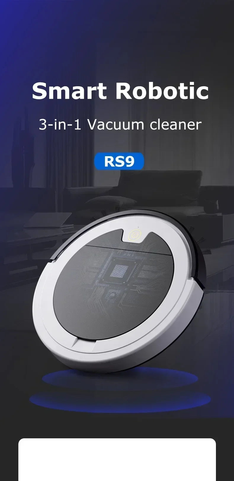 Intelligent Sweeping Robot Large Water Tank - ElectronAge