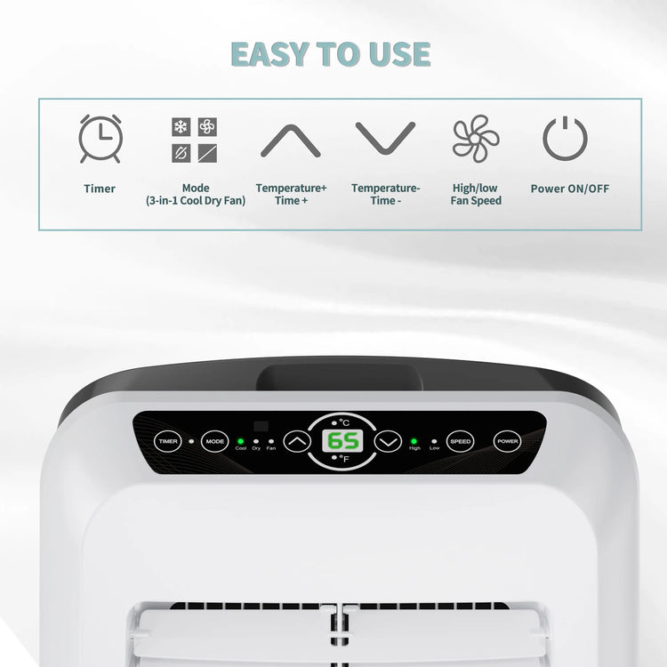 Shinco 8,000 BTU Portable Air Conditioner - ElectronAge