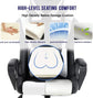 Ergonomic High-Back Gaming Chair with Lumbar Support - ElectronAge