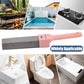 8 Pack Multi-Purpose Pumice Stone Sticks - Grey Cleaner with 8 Universal Handles for Toilets Bathrooms Kitchens Spas Pools
