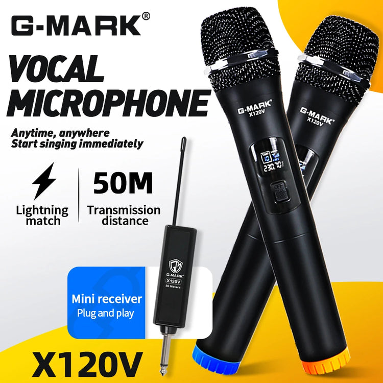 Wireless Microphone G-MARK X120V 2 - ElectronAge