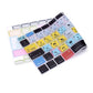 Shortcut Keyboard Cover EU For MacBookAir13”15”Pro14”16”2026-2021M5 M4 M3 M2 M1 Neo 13" A3404 A3114 A2442 A2779 A2991 A2681