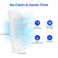 Professional Turbo Nail Dust Collector Two Hands Brushless Vacuum Cleaner Manicure Nail Tools Powerful Nail Fan Reusable Filter