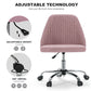 MCQ Armless Ergonomic Fabric Office Chair with 360° Swivel - ElectronAge