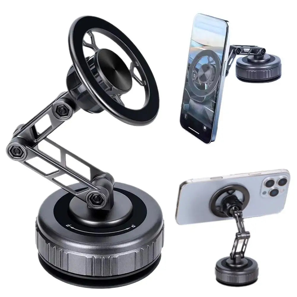 360° Adjustable Vacuum Magnetic Phone Holder - ElectronAge